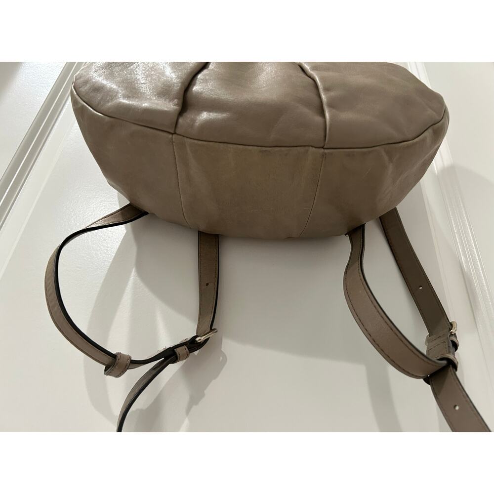 Marc by Marc Jacobs Marchive Knot Tan Leather Backpack (Retail $495) - Picture 8 of 15